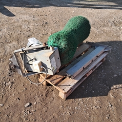 1 st. begagnad koborste med motor, nr 39